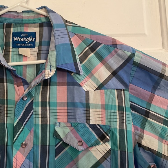 Vintage Wrangler Pearl Snap Shirt - Picture 2 of 5